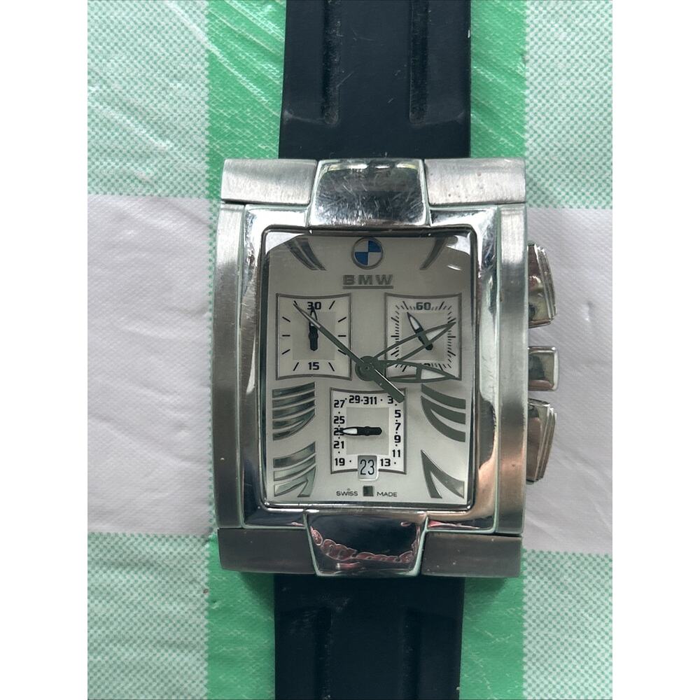 BMW Chronograph Silver Tone Men’s Quartz Watch